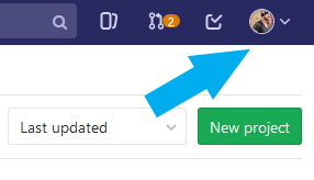 Profile Menu